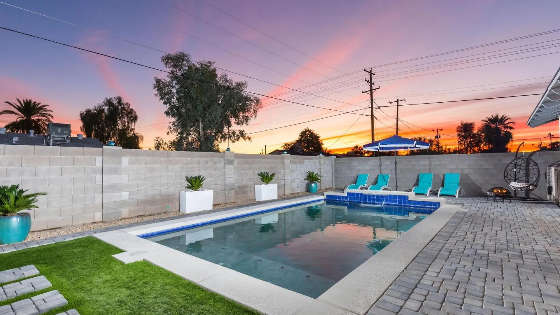 Ferienhaus Villa Pristine Sunset- In Old Town - Private Pool - Bbq Scottsdale